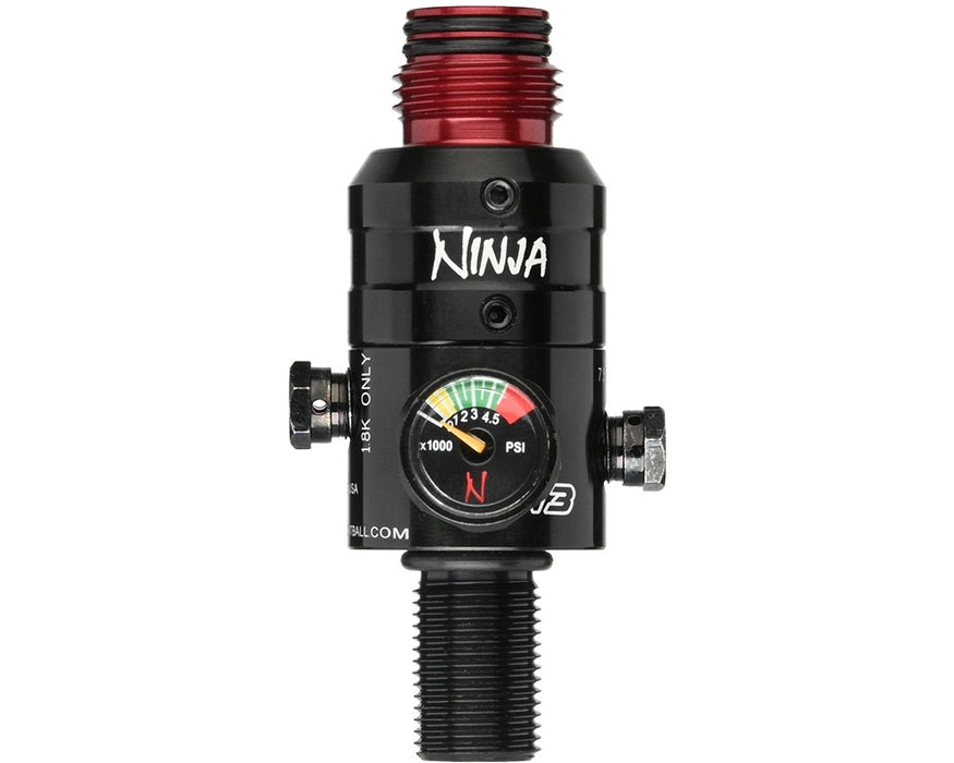 Ninja Pro V3 SHP Tank Regulator - 4500 PSI - Aluminum - Black
