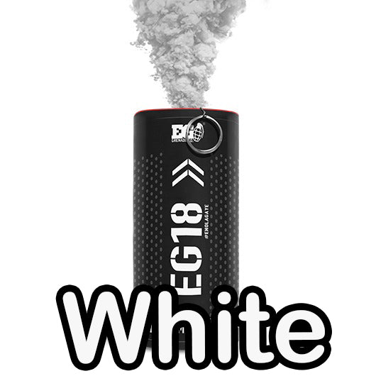 Enola Gaye EG18 - High Output Smoke Grenade - PICKUP IN STORE ONLY - WHITE
