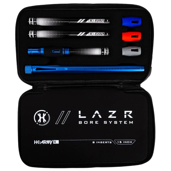 HK- Barrel Kit LAZR- Dust Blue- Black inserts - Cocker Threads