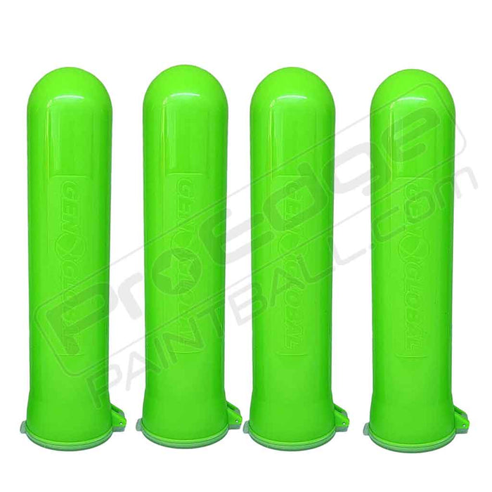 GenX Paintball Pods 140 Rd - Lime 4 Pack