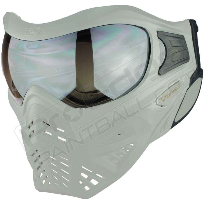 Vforce Grill 2.0 Paintball Mask - Grey/Grey - Choose Lens Color (SKU 4680)