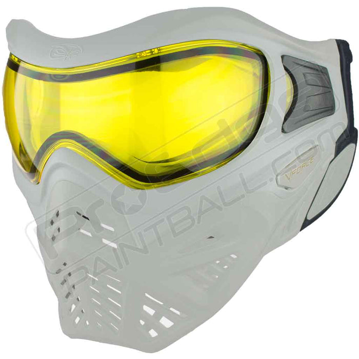 Vforce Grill 2.0 Paintball Mask - Grey/Grey - Choose Lens Color (SKU 4680)