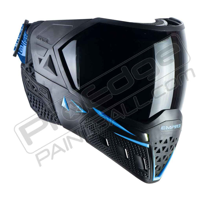 Empire EVS Paintball Mask-Black-Navy with 2 Lenses - Pro Edge Paintball