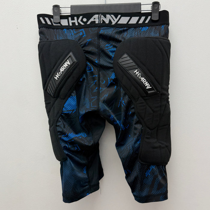 Pre Owned - HK Army Slide Shorts - Black Blue - Large X-Large