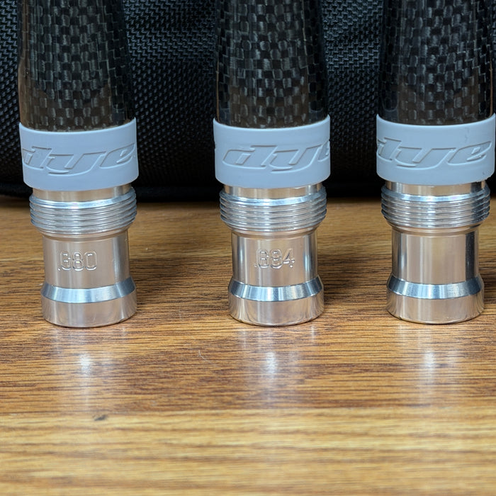 Pre Owned - Dye CF-S Barrel Kit 14" - Carbon Black - Cocker Threading