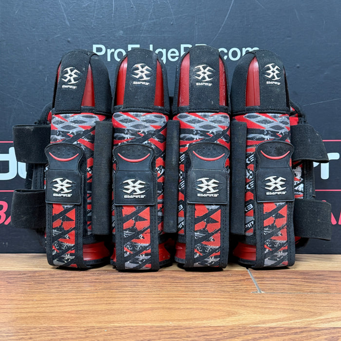 Pre Owned - Empire Paintball Harness - 4+7 - Red Black
