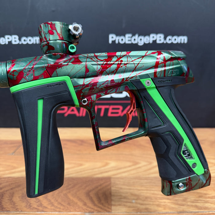 Pre Owned - Planet Eclipse CS1 - Olive Blood Splash