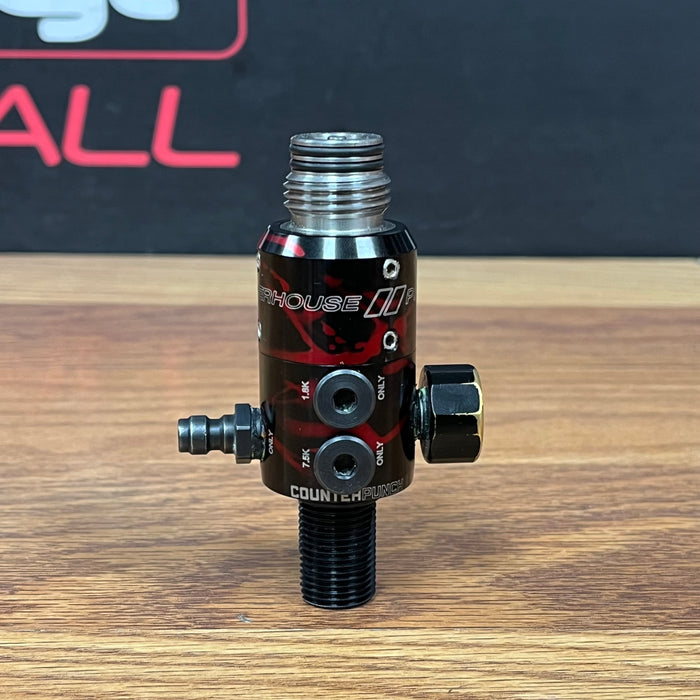 Pre Owned - Power House Counterpunch Midbody Regulator - Red/Black Splash