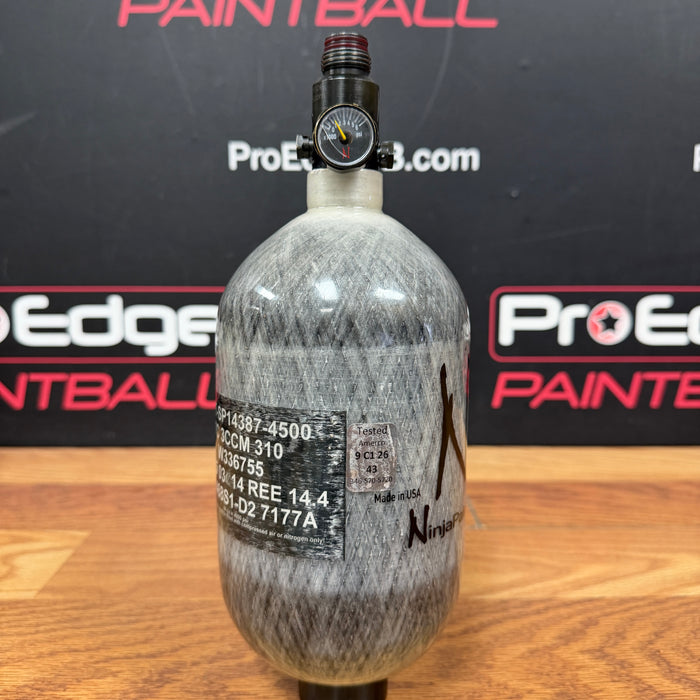 Pre Owned - Ninja Paintball 68 4500 Tank - Grey
