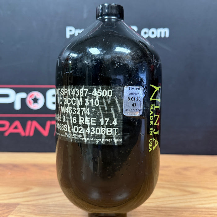 Pre Owned - Ninja Lite SL 68 4500 Tank - Black Lime - BOTTLE ONLY