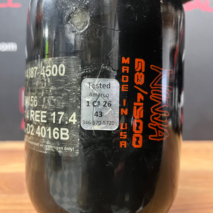 Pre Owned - Ninja 68/4500 - Black/Red (Bottle Only)