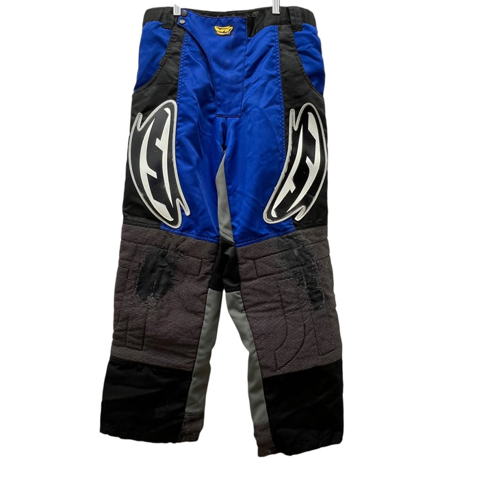 Pre Owned - JT Retro Pants Blue/Black - Size 34