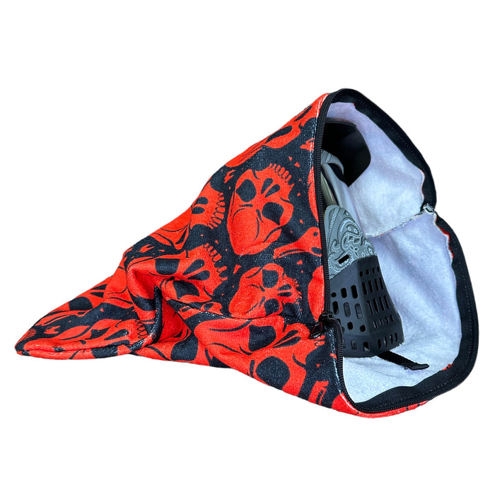 Pro Edge Microfiber Bag - Skull Red