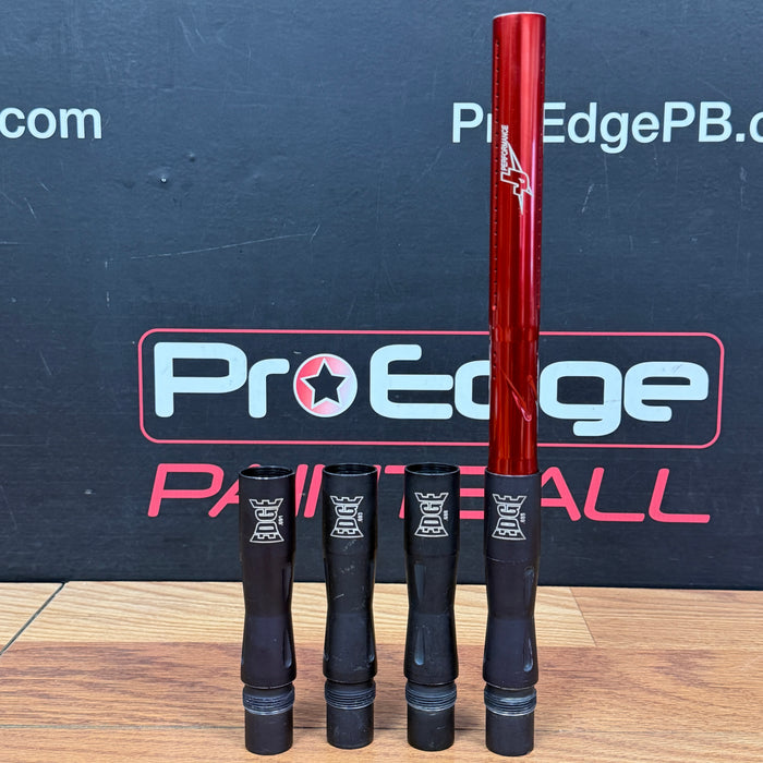 Pre Owned - J & J Performance EDGE Barrel Kit 12" - Cocker Threading - Black Red