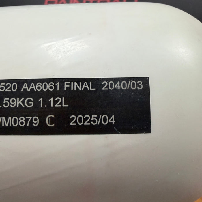 Pre Owned - Infamous Hyperlight 68 4500 Tank - White - BOTTLE ONLY