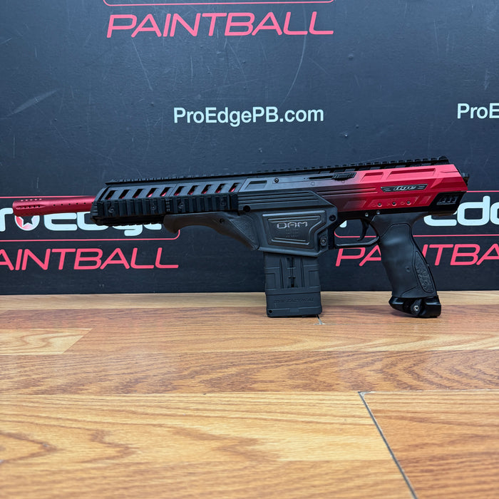 Pre Owned - Dye DAM Mag Fed Marker - Red Black Fade