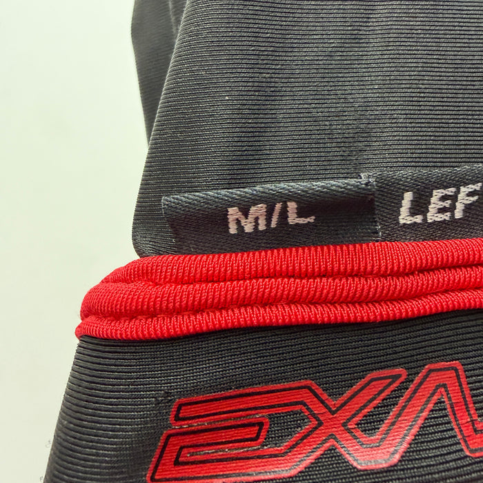 Pre Owned - Exalt Free Flex Arm Pads - Black Red - Medium Large
