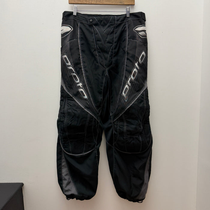 Pre Owned - Proto Pants - Black Grey - Medium