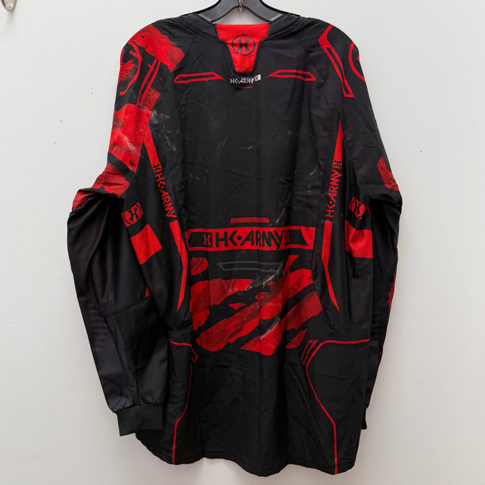 Pre Owned - HK Army Proline Jersey - Black Red - Large