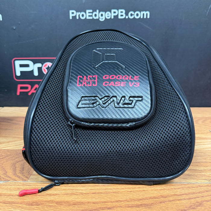 Pre Owned - Exalt Goggle Case - Black Red