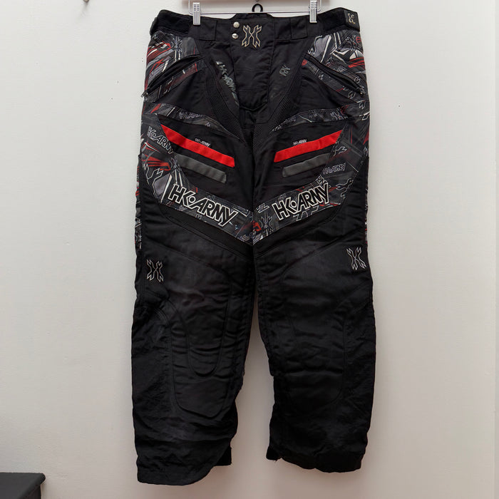 Pre Owned - HK Army Hardline Pants - Black Red - Large