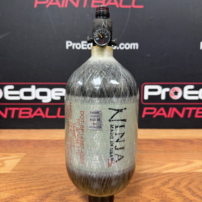 Pre Owned - Ninja Paintball 68 4500 Tank - Grey