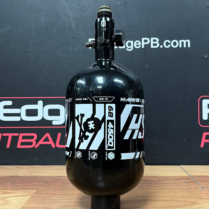 Pre Owned - HK Army HSTL Tank W/ Regulator 68/4500  - Black