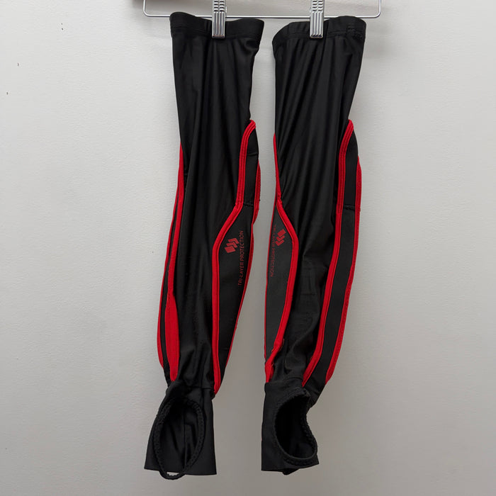Pre Owned - Exalt Free Flex Arm Pads - Black Red - Medium Large