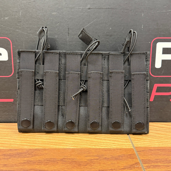 Pre Owned - Triple Magazine Molle Pouch - Black
