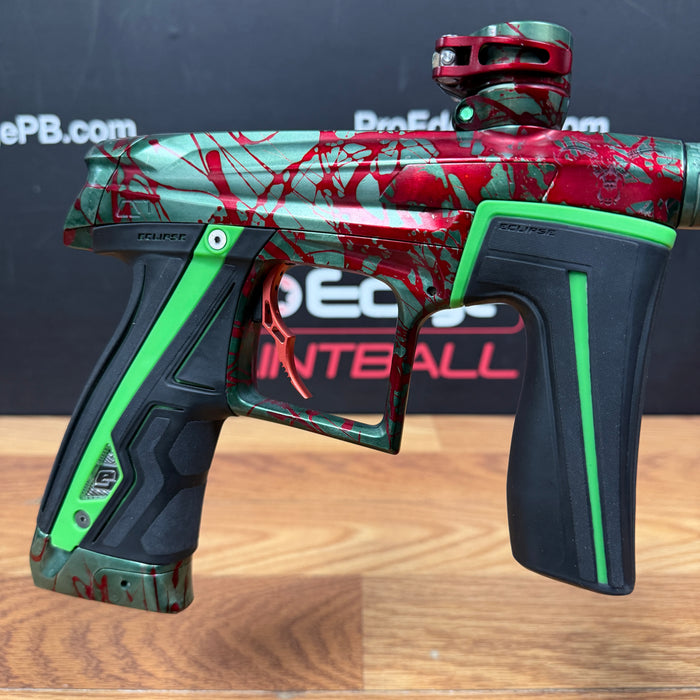 Pre Owned - Planet Eclipse CS1 - Olive Blood Splash