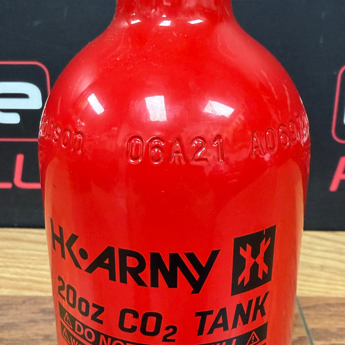 Pre Owned - HK Army 20oz Co2 Tank - Red