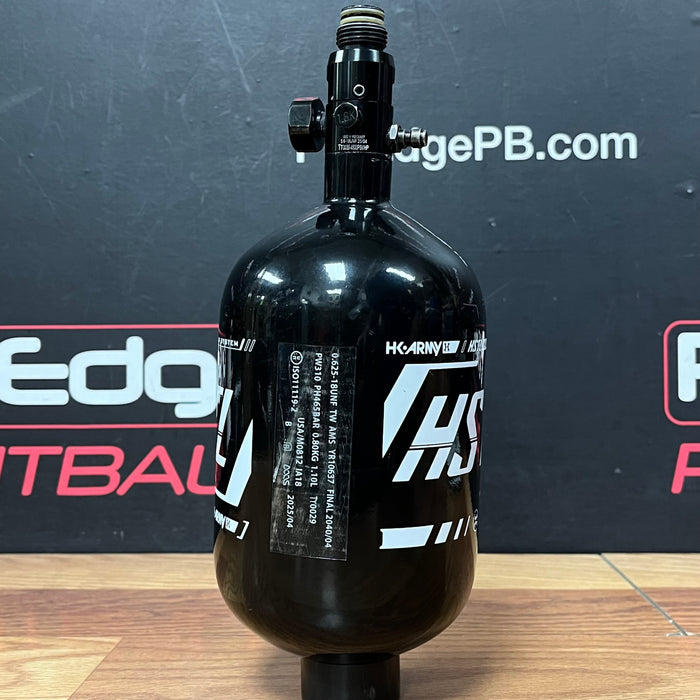 Pre Owned - HK Army HSTL Tank W/ Regulator 68/4500  - Black