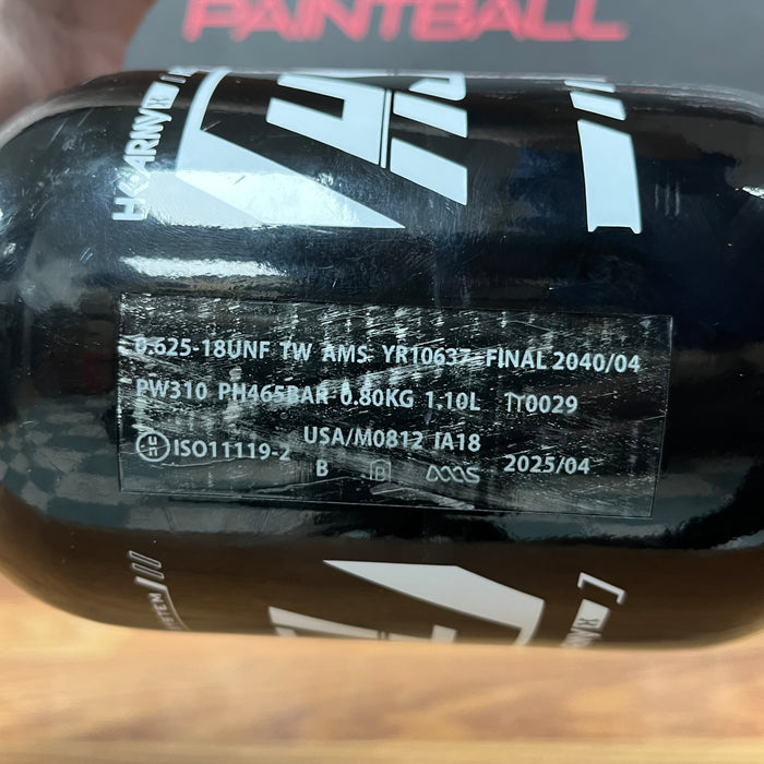 Pre Owned - HK Army HSTL Tank W/ Regulator 68/4500  - Black