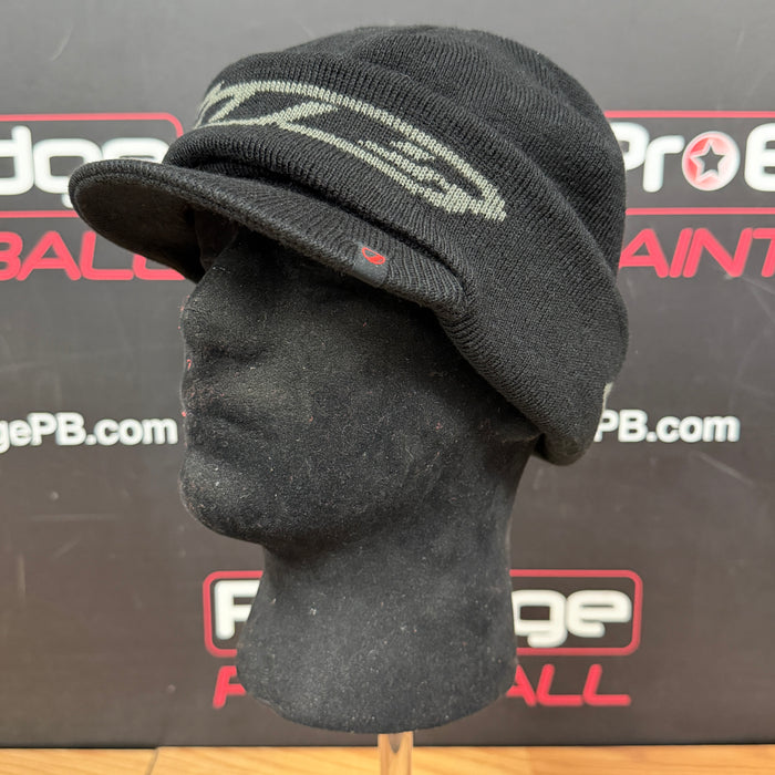 Pre Owned - Dye Beanie W/ Visor - Black