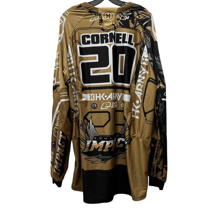 Pre Owned - Brandon Cornell Edmonton Impact HK Army Jersey - XL (Game Worn)