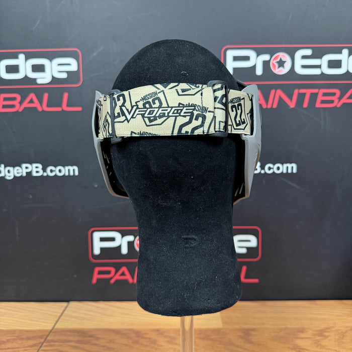 Pre Owned - VForce Grill Goggle - Grey Black - Mission 22