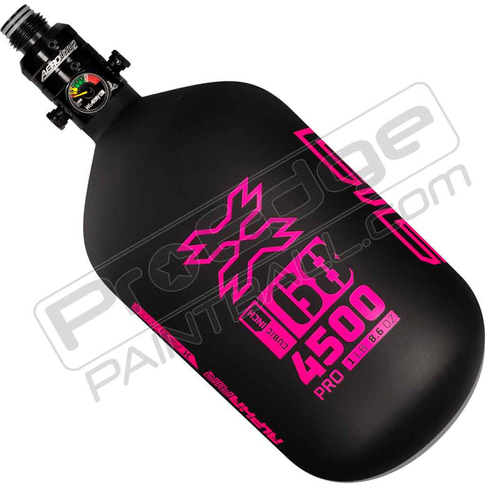 HK Army Alpha Air Carbon Fiber Tank - Choose Regulator - 68 4500 - Viper - Black/Pink
