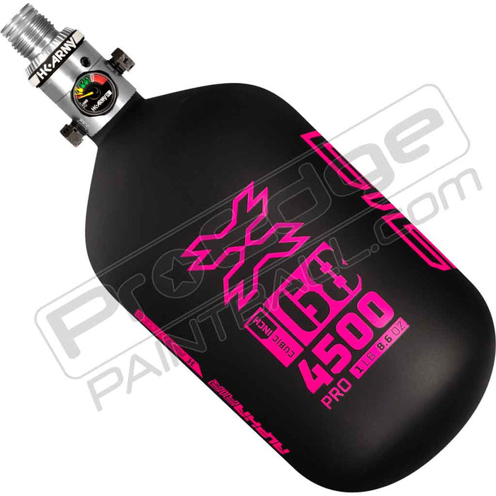 HK Army Alpha Air Carbon Fiber Tank - Choose Regulator - 68 4500 - Viper - Black/Pink