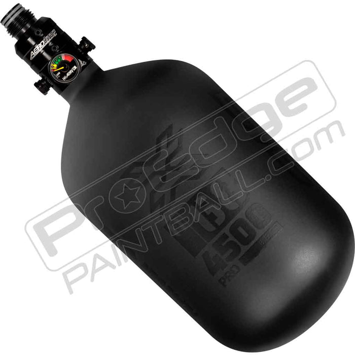 HK Army Alpha Air Carbon Fiber Tank - Choose Regulator - 68 4500 - Void- Black/Black