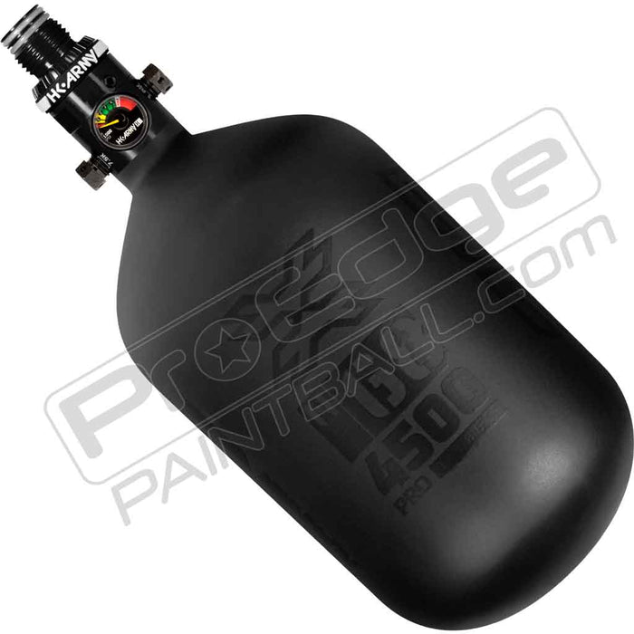 HK Army Alpha Air Carbon Fiber Tank - Choose Regulator - 68 4500 - Void- Black/Black