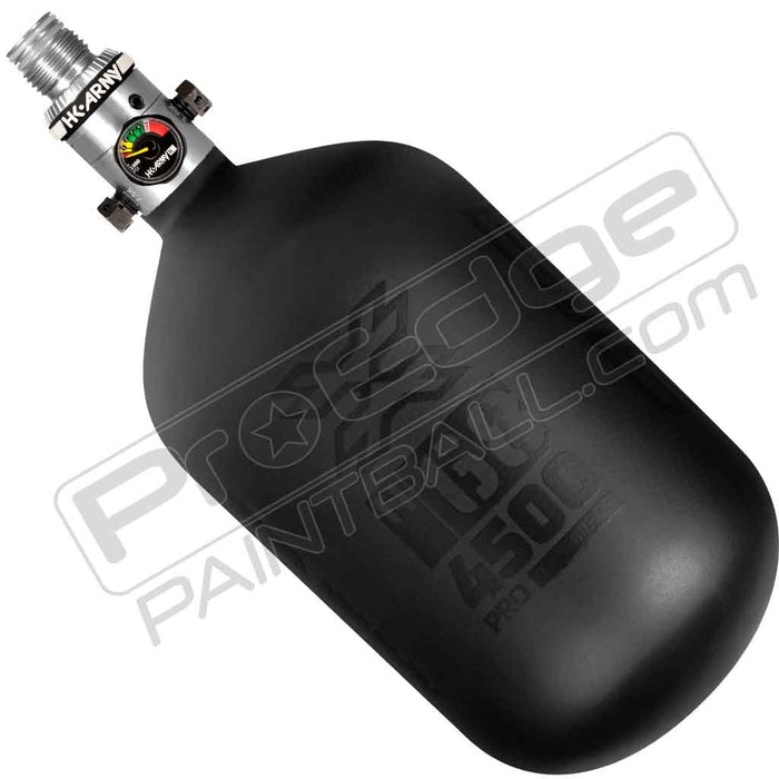 HK Army Alpha Air Carbon Fiber Tank - Choose Regulator - 68 4500 - Void- Black/Black