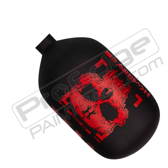 HK Army Alpha Air "Doom" Carbon Fiber Tank - Choose Regulator - 68 4500 - Scorch - Black/Red