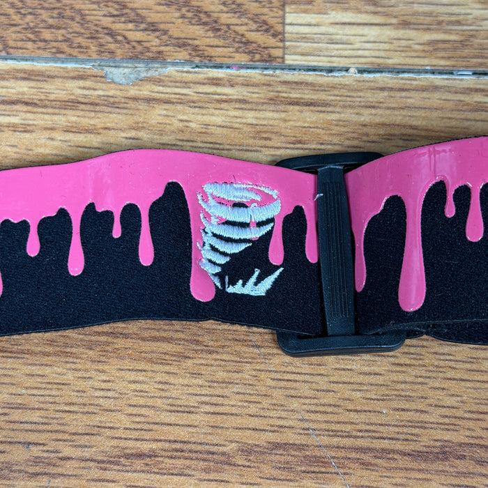Pre Owned - TWSTR x ETOS Strap - Black Red Drip
