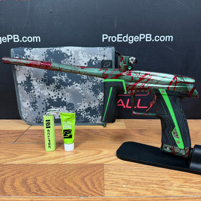 Pre Owned - Planet Eclipse CS1 - Olive Blood Splash
