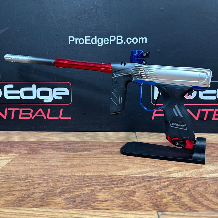 Pre Owned - Dye DSR+ Icon - Grey Silver Fade W/Blue and Red Parts