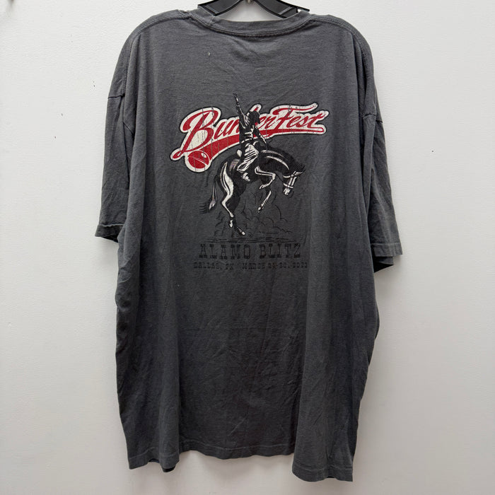 Pre Owned - Bunker Fest T-Shirt - Grey - XXX Large