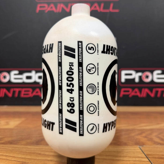 Pre Owned - Infamous Hyperlight 68 4500 Tank - White - BOTTLE ONLY