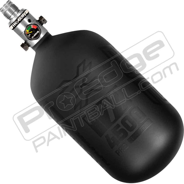 HK Army Alpha Air Carbon Fiber Tank - Choose Regulator - 77 4500 - Void - Black/Black