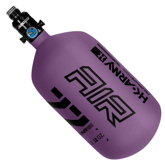 HK Army Alpha Air Carbon Fiber Tank - Choose Regulator - 77 4500 - Haze - Purple/Black