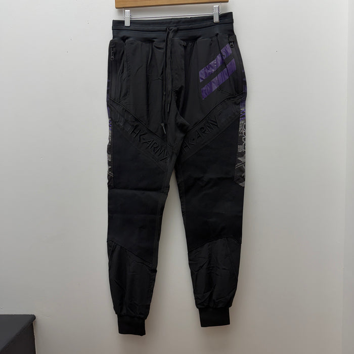 Pre Owned - HK Army TRK Jogger Paintball Pant - DMG Black Purple - Medium
